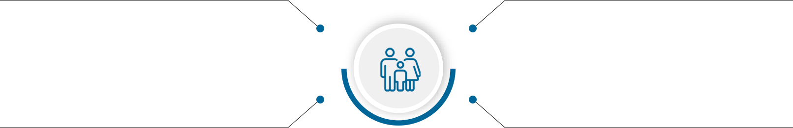 icon blue of a family
